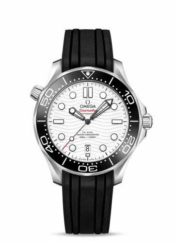 Omega Seamaster Diver 300M Master Co-Axial 42 Stainless Steel / White / Rubber 210.32.42.20.04.001 (21032422004001)
